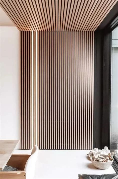 wood slat wall ideas